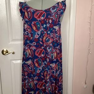 LOFT tank dress woman's large